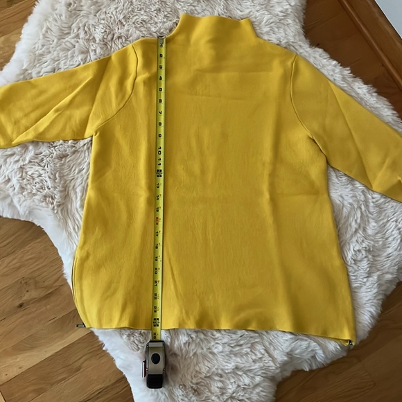 TAHARI Mock Turtleneck Sweater, Size Large - Picture 5 of 8